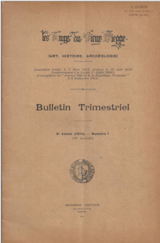 Bulletin des "Amys du Vieux Dieppe" n°VI - année 1914