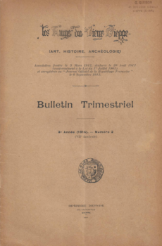 Bulletin des "Amys du Vieux Dieppe" n°VII - année 1914
