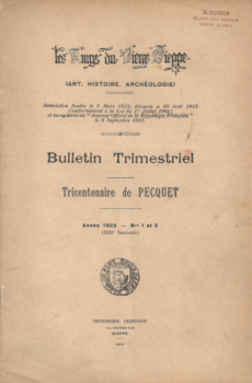 Bulletin des "Amys du Vieux Dieppe" n°XIII - année 1922