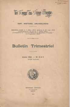 Bulletin des "Amys du Vieux Dieppe" n°XVIII - année 1924