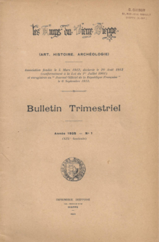 Bulletin des "Amys du Vieux Dieppe" n°XIX - année 1925