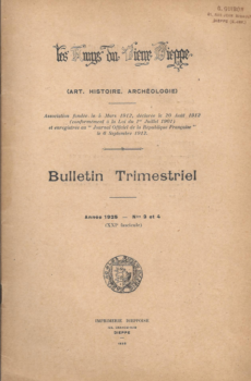 Bulletin des "Amys du Vieux Dieppe" n°XXI - année 1925