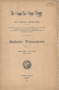 Bulletin des "Amys du Vieux Dieppe" n°XXII - année 1926