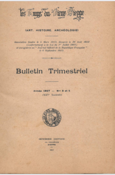 Bulletin des "Amys du Vieux Dieppe" n°XXV - année 1927