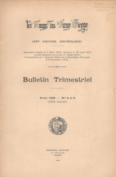Bulletin des "Amys du Vieux Dieppe" n°XXIX - année 1929