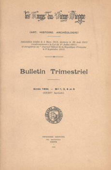 Bulletin des "Amys du Vieux Dieppe" n°XXXIV - année 1934