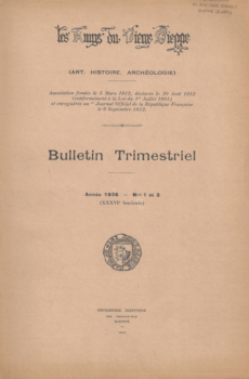 Bulletin des "Amys du Vieux Dieppe" n°XXXVI - année 1936