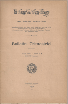 Bulletin des "Amys du Vieux Dieppe" n°XXXVIII - année 1937