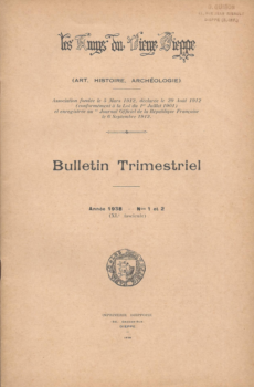 Bulletin des "Amys du Vieux Dieppe" n°XL - année 1938