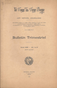 Bulletin des "Amys du Vieux Dieppe" n°XLII - année 1939