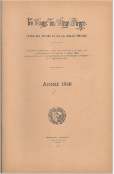 Bulletin des "Amys du Vieux Dieppe" n°L - année 1948