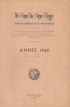 Bulletin des "Amys du Vieux Dieppe" n°LI & LII - année 1949