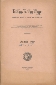 Bulletin des "Amys du Vieux Dieppe" n°LIV - année 1950