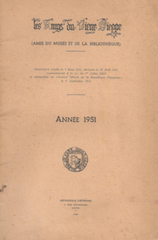 Bulletin des "Amys du Vieux Dieppe" n°LV - année 1951