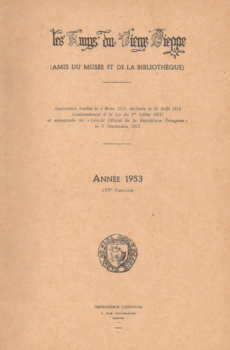 Bulletin des "Amys du Vieux Dieppe" n°LVII - année 1953