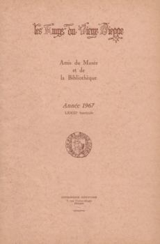 Bulletin des "Amys du Vieux Dieppe" n°LXXIII - année 1967