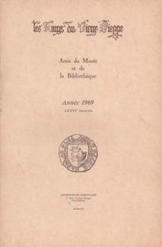 Bulletin des "Amys du Vieux Dieppe" n°LXXVI - année 1969