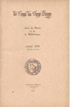 Bulletin des "Amys du Vieux Dieppe" n°LXXVII - année 1970