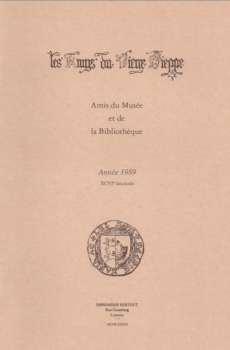 Bulletin des "Amys du Vieux Dieppe" n°XCVI - année 1989