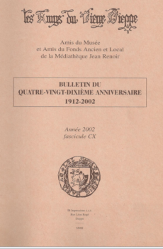 Bulletin des "Amys du Vieux Dieppe" n°CX - année 2002