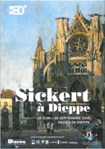 affiche expo Sickert