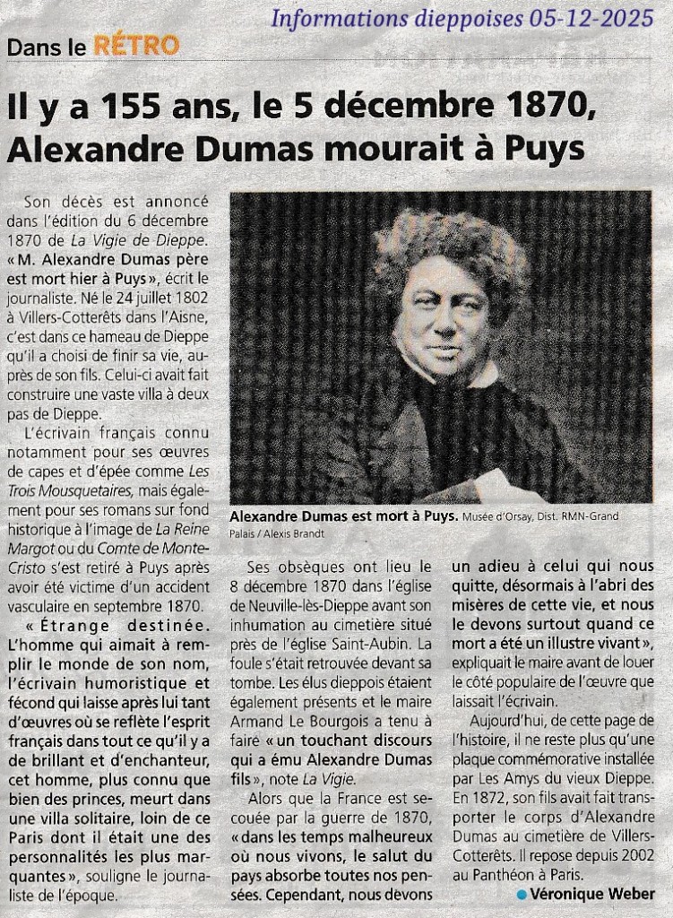 Informations dieppoises 5-12-25