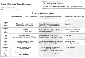 1)programme de l'AG de l'association CAEN (8-12juillet2017)