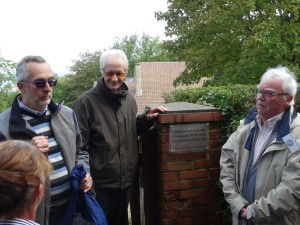 2)inauguration de la 1ère plaque sur Dumas (2)