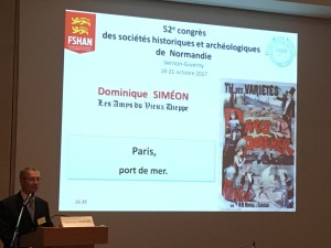 2)photo de la conférence de Dominique Siméon