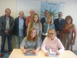 photos de la remise des prix du Forum des métiers au collège de Luneray (3)