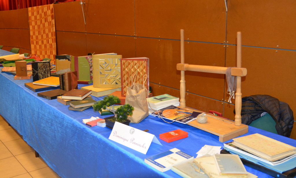 Stand de reliure Dominique Penninckx