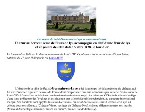 4 Saint Germain en Laye