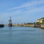 Arrivée d'El Galeon dans le port de Dieppe (1)