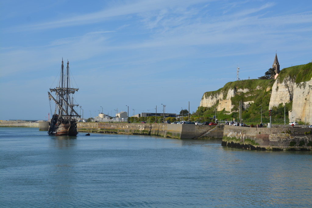 Arrivée d'El Galeon dans le port de Dieppe (2)