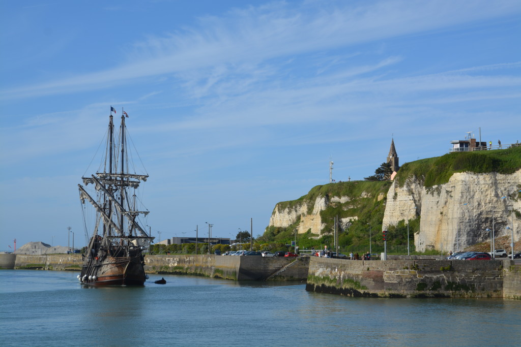 Arrivée d'El Galeon dans le port de Dieppe (3)
