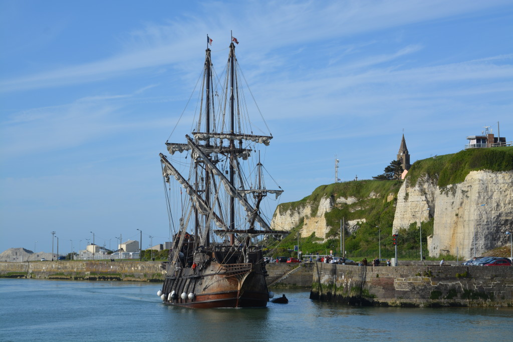 Arrivée d'El Galeon dans le port de Dieppe (4)