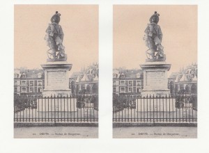 statue de Duquesne inaugurée le 22-09-1844