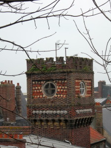 visible de la montée du château ou rue de Sygogne