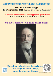 Affiche expo Saint-Saëns