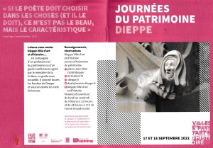 extrait programme des JEP à Dieppe (1)