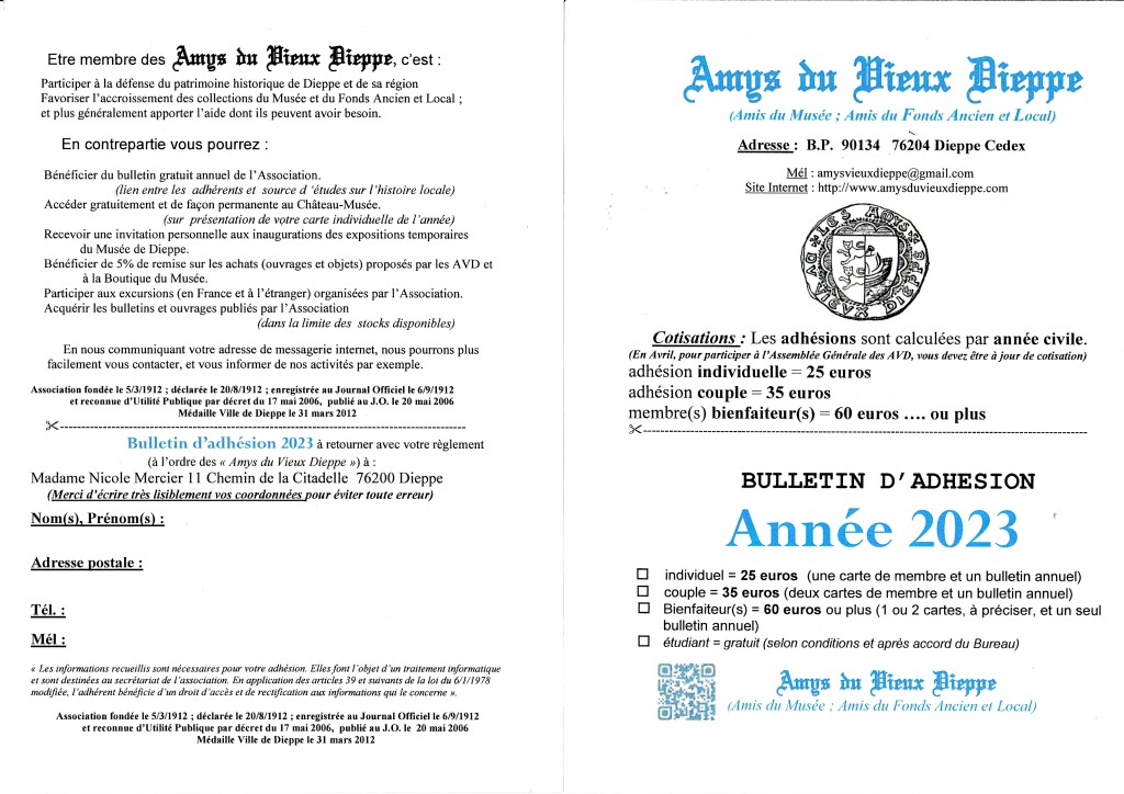 adhésion 2023 site