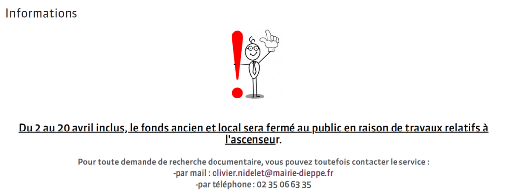 Fonds ancien fermeture