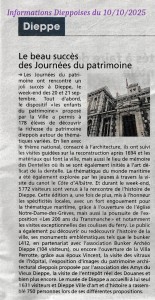 Informations Dieppoises du 10-10-2025