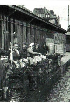 Reproduction CP 4 Marchand : Les poissonnières