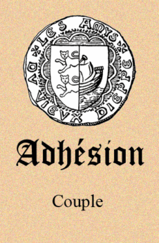 Adhésion couple aux Amys du vieux Dieppe